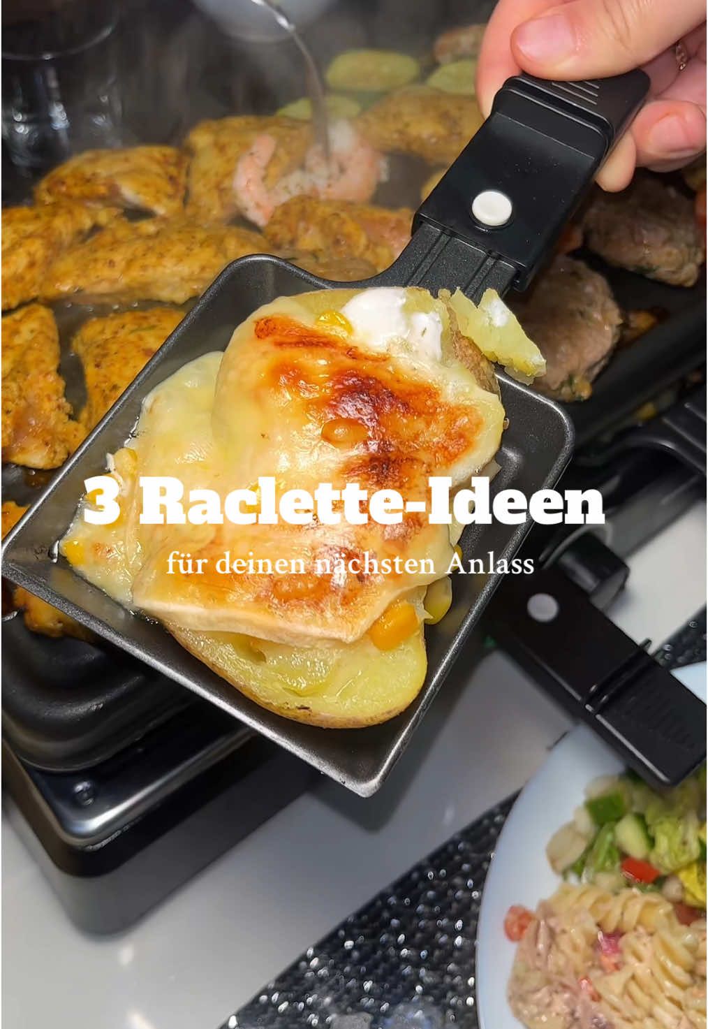 In Deutschland isst man Raclette so ! ✅ Abspeichern & Ausprobieren.  👉🏼 Mehr Inspiration gibt es auf Instagram: sansabillael  #TiktokFood #Raclette #Inspo #Ideen #RacletteIdeen 