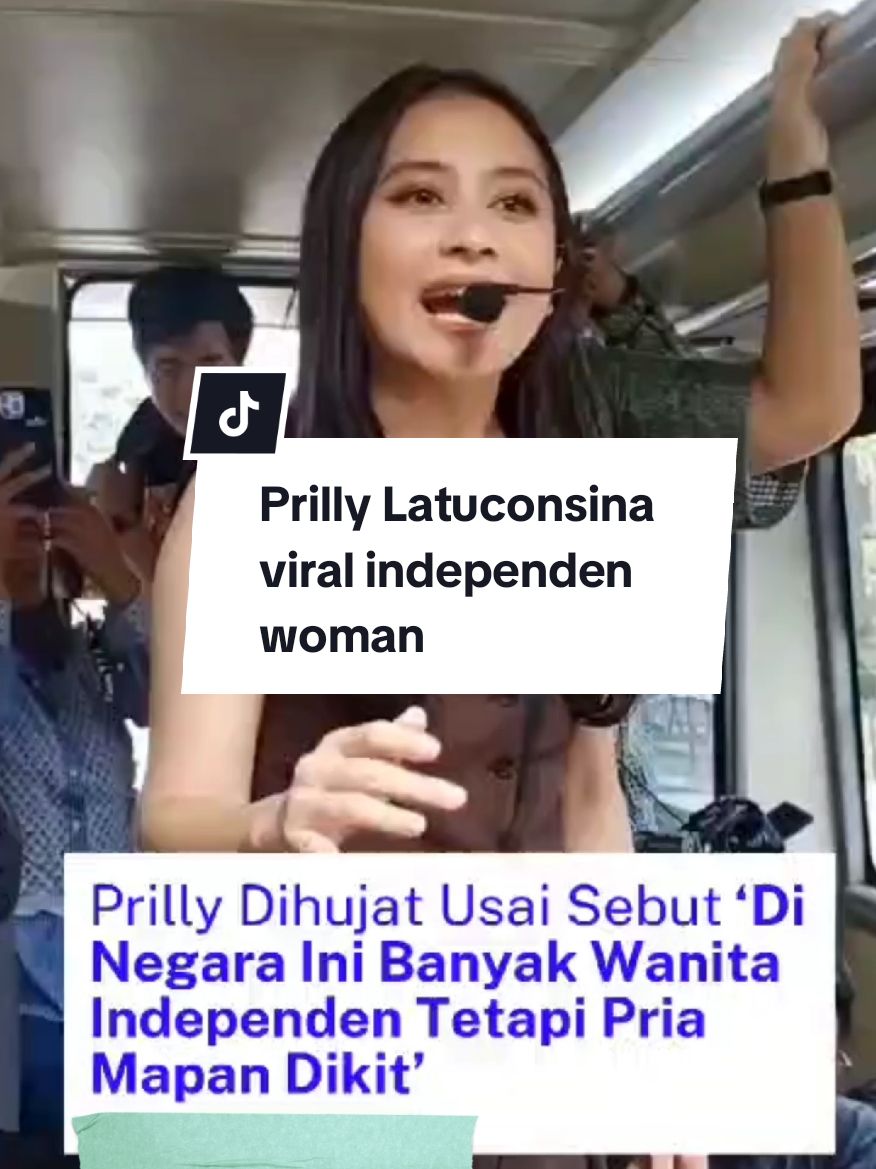 pantas ada beberapa wanita yang menyebut dirinya sebagai independen women.sekalipun kerjanya cuma nemenin tidur pria tua kaya raya. maaf kali ini aku ga setuju sama ka prilly,   jangan sampe kita ngerasa independent kemudian merendahkan keberadaan laki-laki. i choose to respect them, especially my dad and my man. mungkin laki-laki memang harus mapan nantinya, namun buat kalian yang sudah menjadi laki-laki pekerja keras apapun pekerjaannya, KALIAN HEBAT🫵🏼👍🏼💪🏼👏🏼 #prilylatuconsina #prilly #viral #video #independentwoman #priamapan #PrilyLatuconsina #fyp #masukberanda #viraltiktok #foryou #fypp #fyppppppppppppppppppppppp #xybca #hujatan #netizen #indonesia 