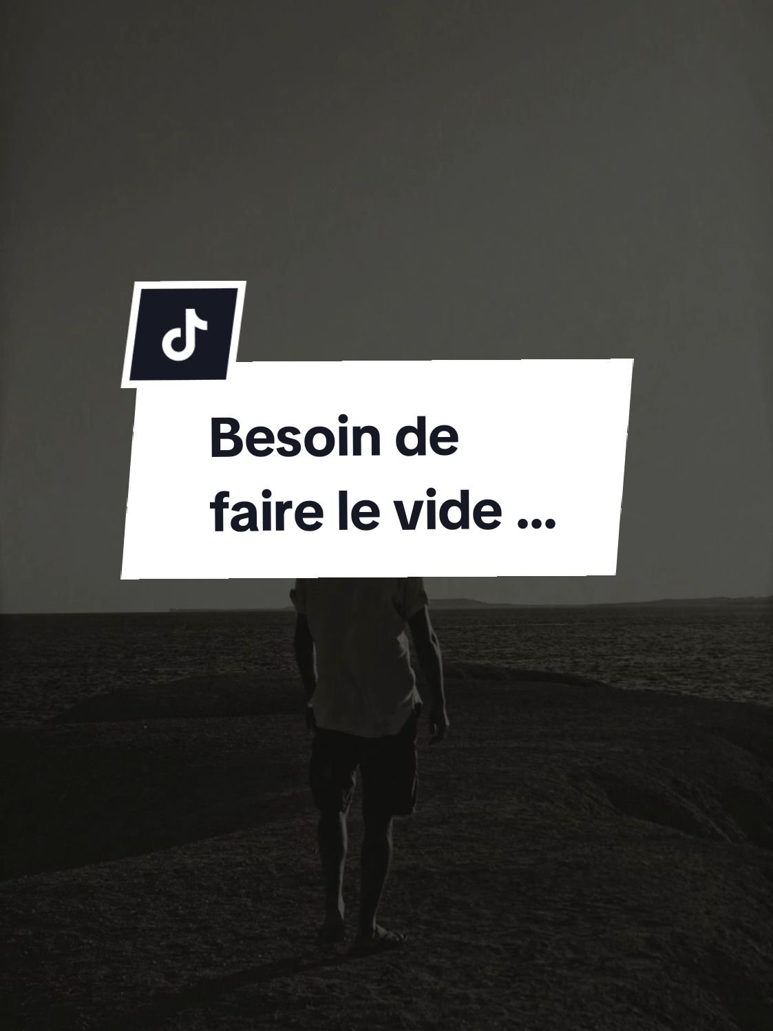 Besoin de faire le vide, de prendre du recul.. ✨ #citation #santementale #pensee 