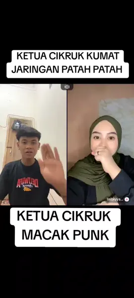 ketua cikruk jadi punk @riidhoftn #sobatngarit #yunfa #masiyun #fyp #fauzana #ridho #icha 
