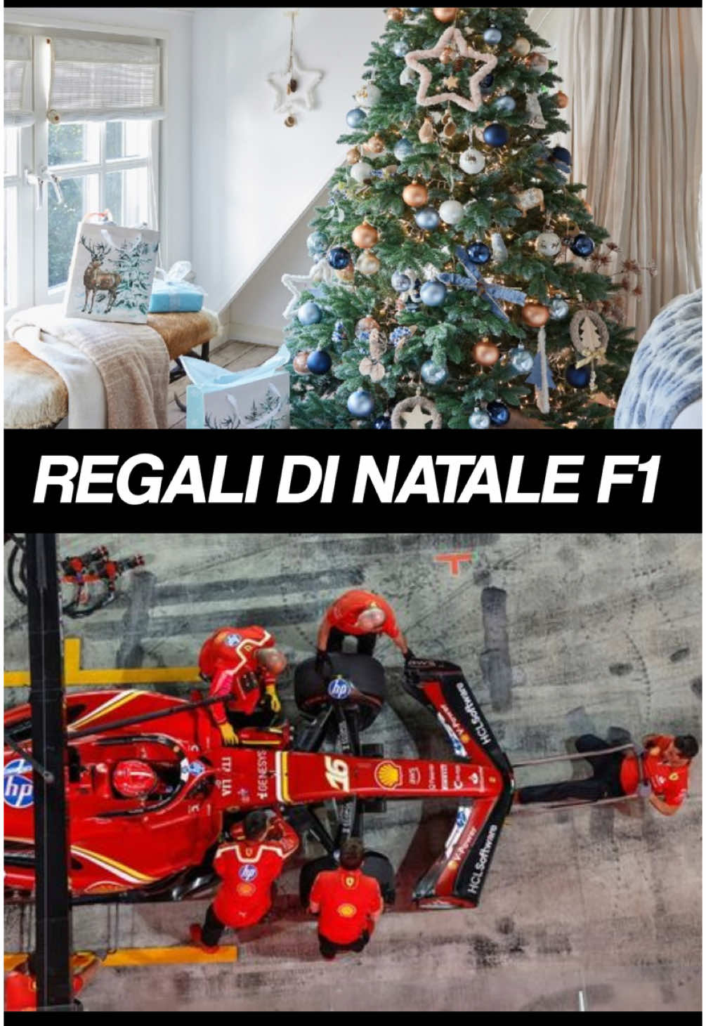 Regali di Natale da fare ad un appassionato di F1 🏎️🎄 Mi regalate l’ultimo? 🥹 #f1 #ferrari #leclerc #regalidinatale 