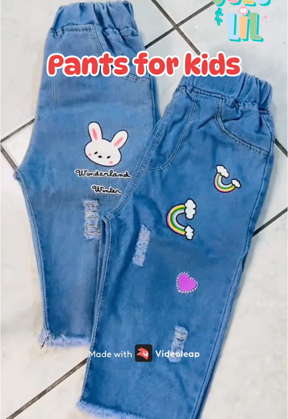 Pants for kids soft denim cropped jeans cute girls fashion childrens maong embroidered #kidspants #pantsforkids #cutepantsforgirls #childrenspants #pantsforgirls #kidsjeans #kidsdenim #kidsdenimjeans #kidsfashion #kidsclothes #giftideasforkids #giftforkids #trending #viral #fyp #fypシ゚ 