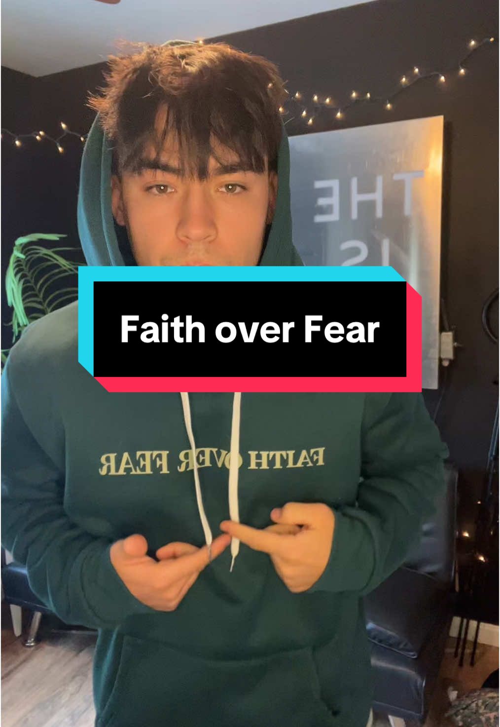 Faith over Fear. #giftideas #giftsforhim #giftsforher #tiktokshopcybermonday #clothing #comfyclothes #christmasgifts #christmasgiftideas #religion #christian 