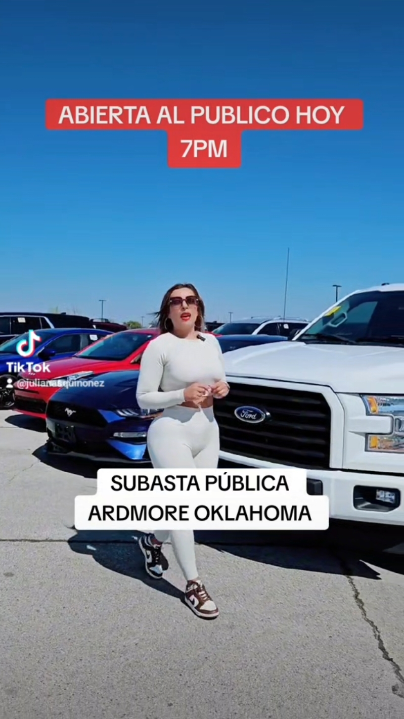 SUBASTA PÚBLICA JULIAN QUIÑONEZ QUIÑONES ARDMORE OKLAHOMA LUNES 7PM #julianaquinonez #elbombondeoklahoma #julianquiñones #cruzazul JULIANA QUIÑONEZ #SUBASTASPUBLICAS SUBASTAS PUBLICAS SUBASTA DE AUTOS EN ESTADOS UNIDOS USA CARROS A SUPER PRECIO EN LA SUBASTA 