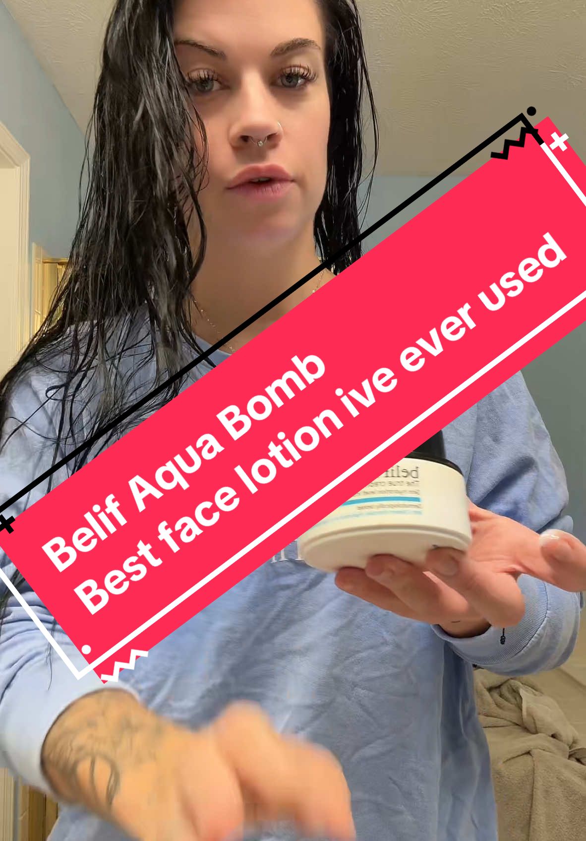 This couldnt be a more honest review.. I will never use another face lotion after using this one. Belif Aqua Bomb is theee best!  #facelotion #belif #aqua #moisturizer 