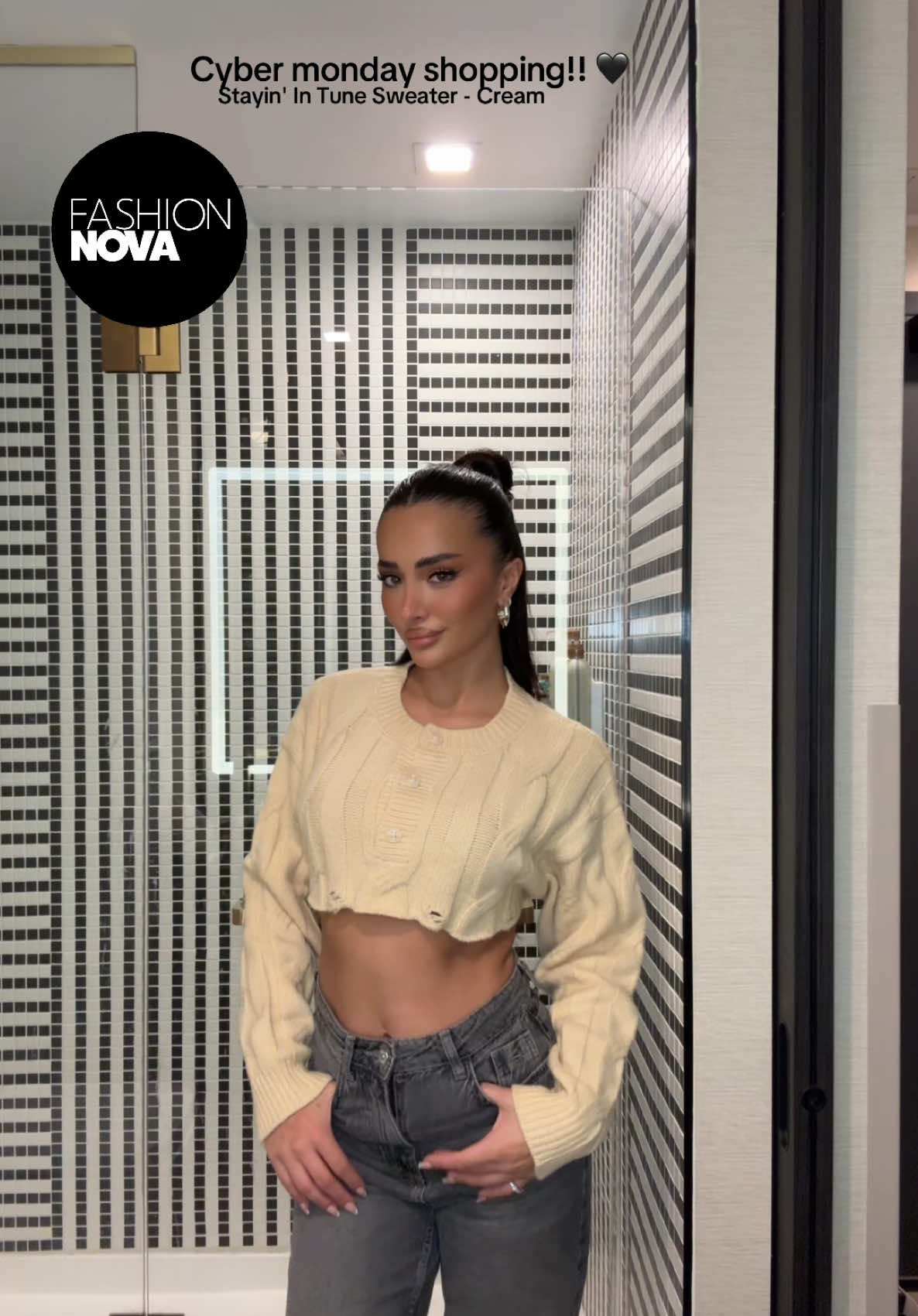 🖤 @FashionNova CYBER MONDAY: 50-99% Off EVERYTHING! Shop now!! #shqip #fypシ゚ #albavukaj 