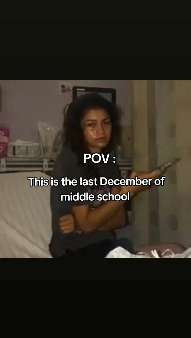 so sad #middleschool #december 