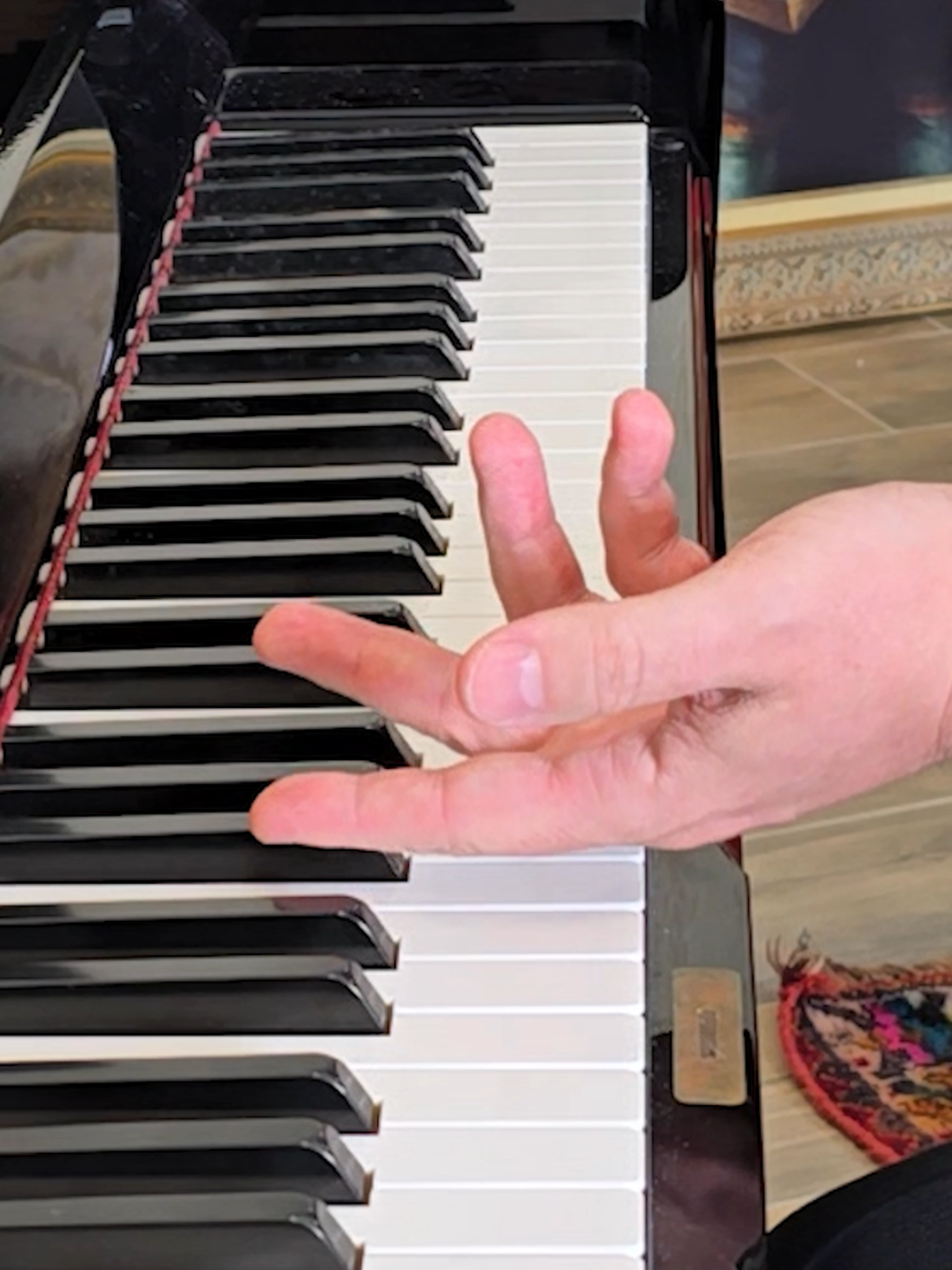 Playing piano with the back of my hands, with my fingernails #fingernails #backofmyhands #piano #clairdelune #vinheteiro #lordvinheteiro