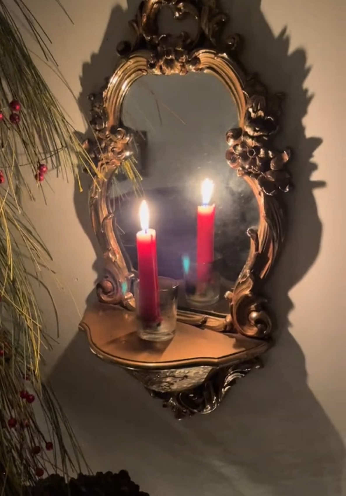 the feminine urge to decorate your room in the dark christmas aesthetic 🌹🥀 🎥 @Aliyah  #darkfeminineenergy #feminineurge #darkchristmas #darkacademia #yule #darkchristmasaesthetic #witchyvibes🔮🕯️🌙 