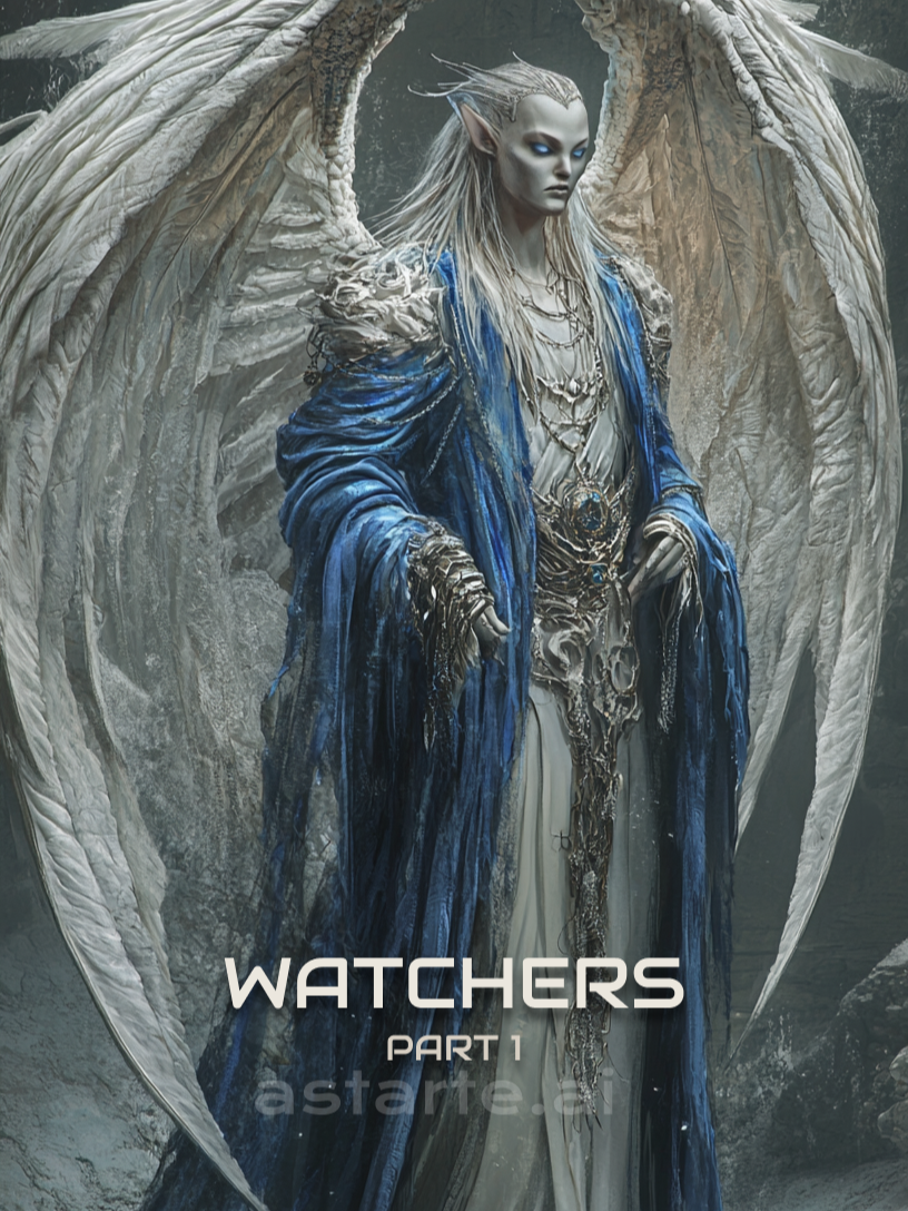 Part 1: WATCHERS #ai #aitok #midjourney #midjourneyai #aigenerated #aiart #aichallenge #flypシ #viral #hd #4k #foryou #foryourepage #astarteai #aiwallpaper #tiktokart #angel #watcher #heaven #arameal #azazel #baraqel #chazqiel #kokabiel