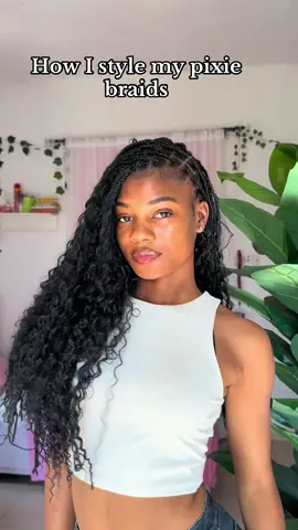 If i cant get the wig, i’ll get the braids🥹Braids by@Ted_dy🌸  #braidstyles #pixiehair 