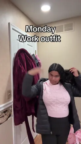 This sweater is too comfy  #fyp #OOTD #worklife #workday #monday #dayinmylife #outfitinspo #outifts #outfitoftheday #outfitcheck #casual #casualstyle #foryou #healed #livinglife #pink #winter #trending #livingmybestlife 