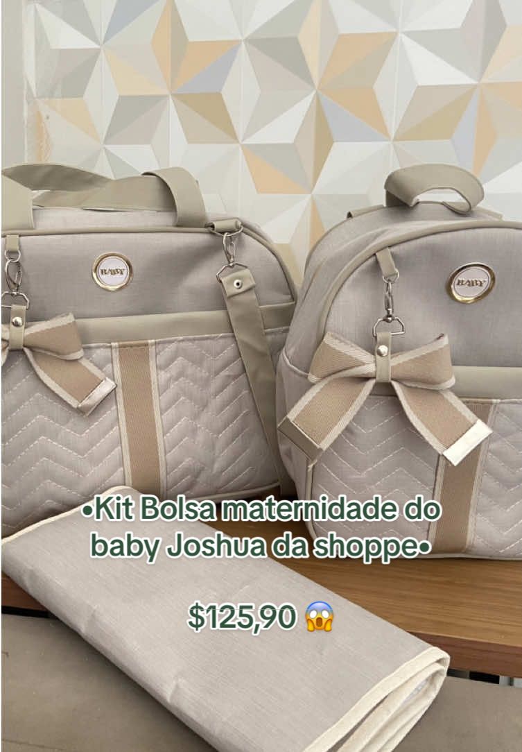 Dica de Bolsa maternidade + mochila e trocado na shoppe😍  Me surprendeu muito a qualidade e o tamanho. Chegou certinho!  #bolsamaternidade #enxovalshoppee #enxovaldebebe #gravidez #gestacao #maedemenino #maedeprimeiraviagem #mamaedemenino💙 