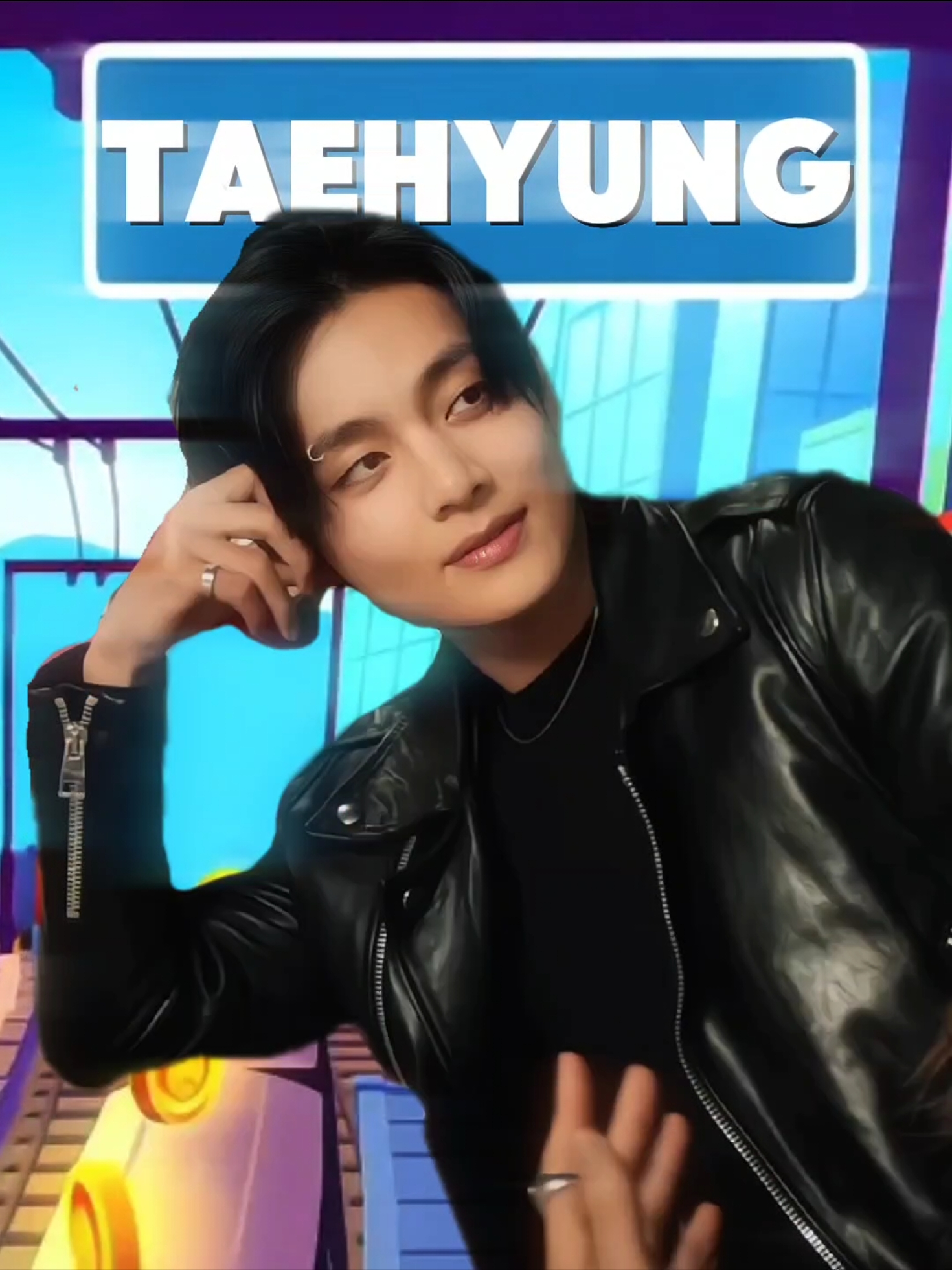 Taehyung subway surf #v #taehyung #kimtaehyung #taehyungedit #bts #btsedit #subwaysurf #velocity #velocityedit #CapCut #plantillas #plantillascapcut 