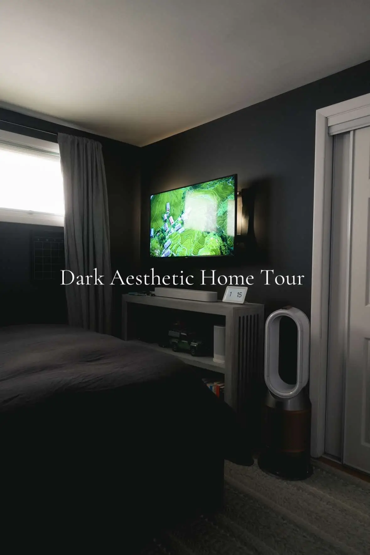 12.2.24 Love my dark aesthetic home.. giving you a tour of my space today 🖤  #Home #tour #aesthetic #hometour #room #RoomTour #darkaesthetic #blackaesthetic #dayinmylife 