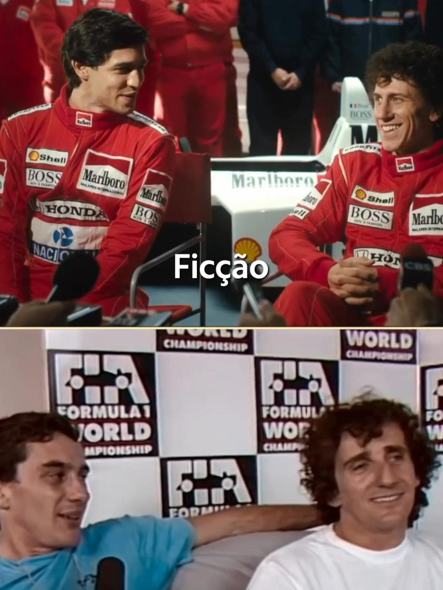 Ficção Vs. Vida Real!👀 A minissérie #Senna está imperdível e você pode assistir através da Netflix. 🤩 #TikTokMeFezAssistir #Cinema #DicasDeSéries #Série #Senna #AyrtonSenna #netflixseries #GabrielLeone #Vida #Realidade #VidaReal #Ficção #Comparação #Xuxa #F1 #Fórmula1 #Piloto #História #Brasil #Aesthetic #AdrianeGalisteu #xuxameneghel