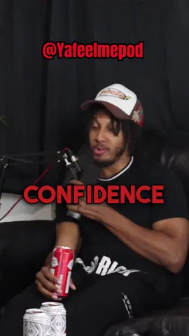 Confidence is Key! Lock in! 🤩😂 #podcast #fyp #fy #foryou #toronto 