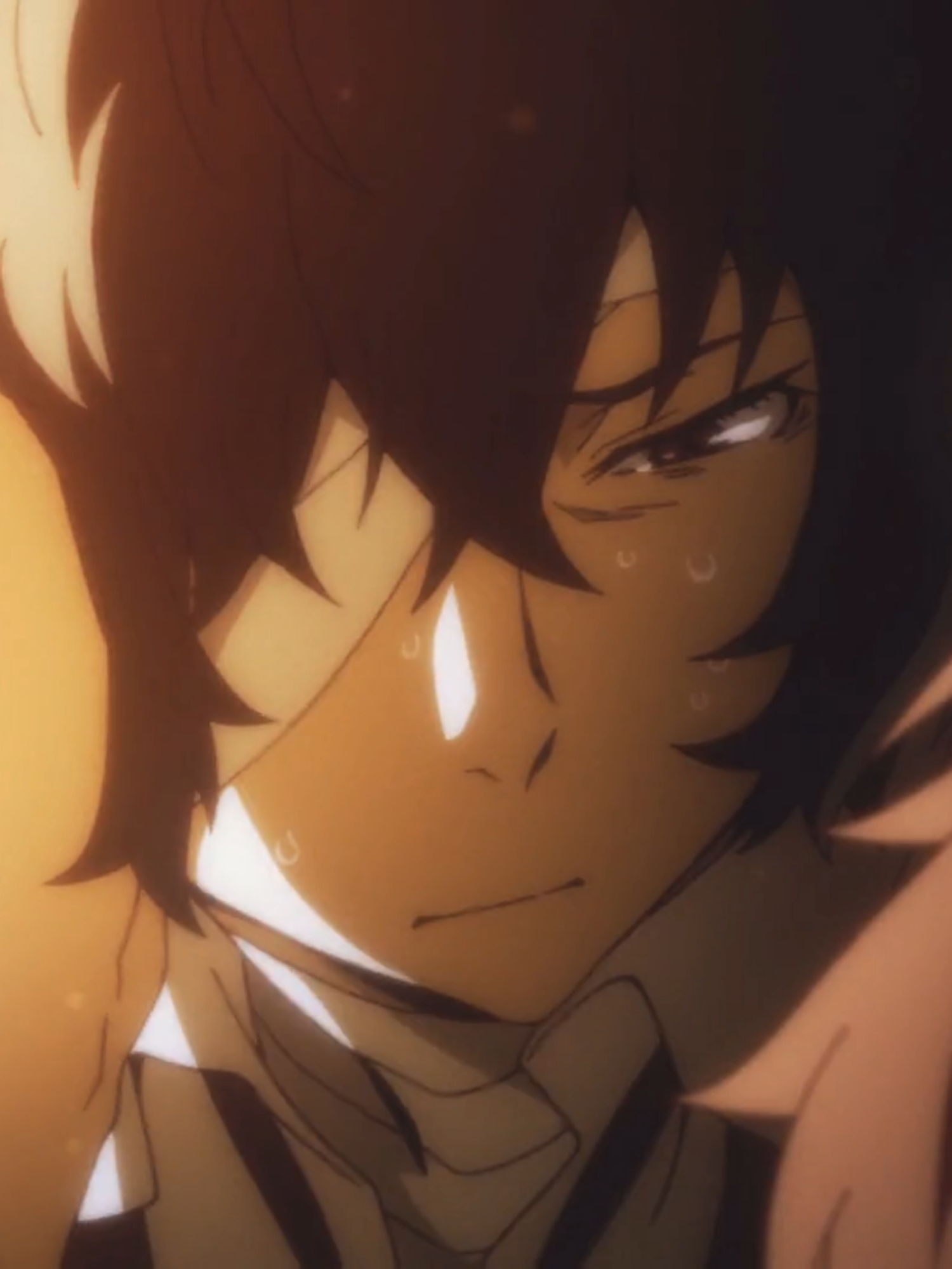 the dark era arc means so much to me yall dont understand, especially because of oda's impact on dazai's life. oda was the only one who was the closest to understanding dazai despite it being almost impossible, the depths of his heart full of darkness and loneliness and dazai found out about it just right before his best friend d!ed in his arms. he didn't see dazai as cruel like the rest of people in his life did, he saw him as a person, as a human, as someone who is a child who just turned out to be too clever. and because of that, oda guided him into the light at least a little. dazai was looking for a reason to live, but couldn't find it. oda gave him a reason, a will to live, hope for it all to get better. dazai listened to oda's advice and decided to start doing good, like oda wanted him to. and he has granted his best friend's wish by leaving the port mafia and joining the armed detective agency. despite dazai still thinking he isn't a good person at heart, he is trying his best. if it wasn't for oda, dazai wouldn't have gotten the chance to see that there is light at the end of the tunnel. that's why i'll always love the dark era<3 ac yammmep (sc) #bsd #bsdedit #bungoustraydogs #bungoustraydogsedit #dazaiosamu #dazaiosamuedit #osamudazai #osamudazaiedit #odasaku #odasakunosuke