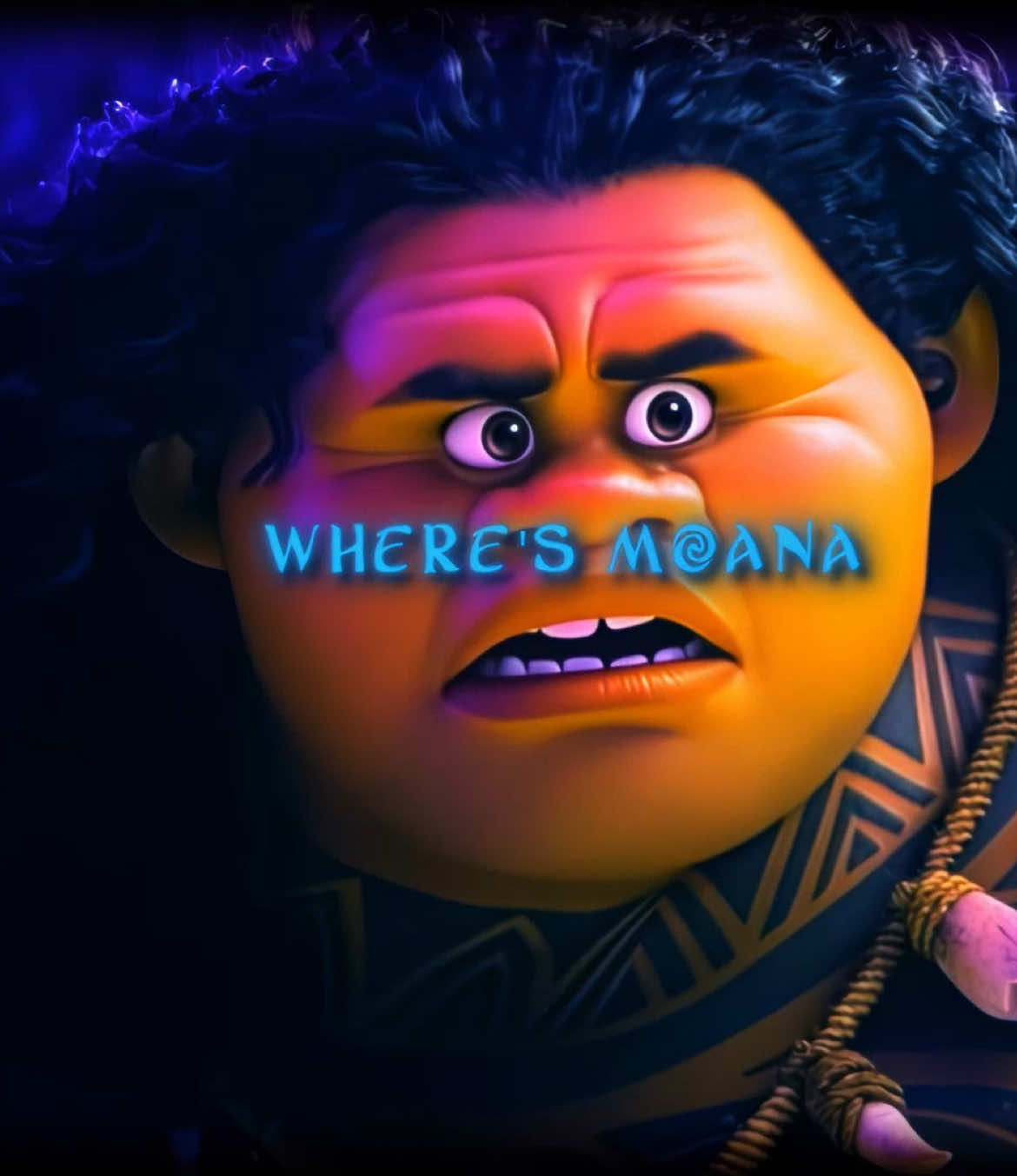 The way he asked where moana was😭😭 the way maui didnt care about her in moana 1 in the beginning but in moana 2 omg!// #moana2 #moana #maui #nirkosike #fyp #disn #disneyplus #d23 