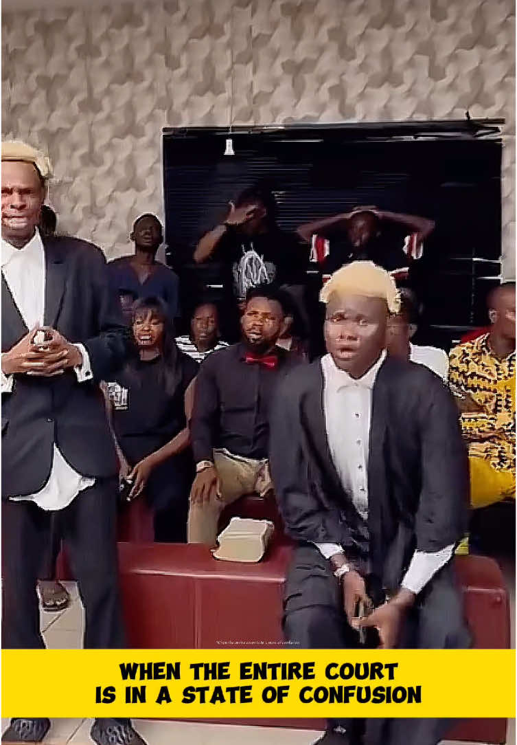 When the entire court is in a state of confusion #comedyvideos #comedy #comedyskits 