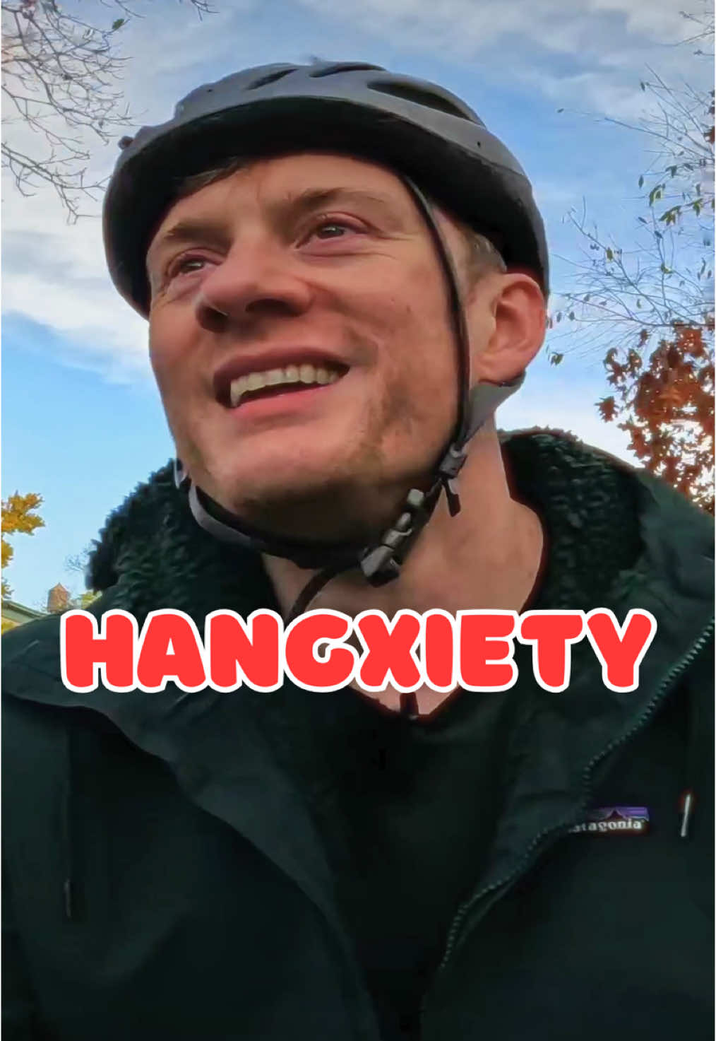 Hangxiety with James Acaster, full ep on yewtube #hangxiety #anxiety #embarrassed #hangover #comedy #standup #joke #bike #cycling #tandem #jamesacaster #nyc