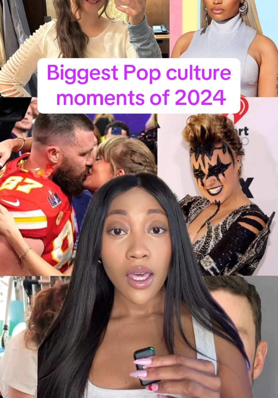 Biggest popculture moments of 2024 #celebritynews #taylorswift #jojosiwa #popculturemoments 