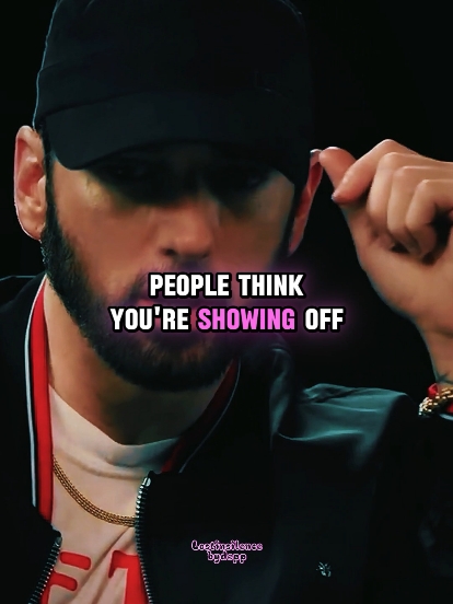 People think  . . #fyp #eminemrap #eminemtoktik #mindsetmotivation #motivationalquotes #brokenquotes 