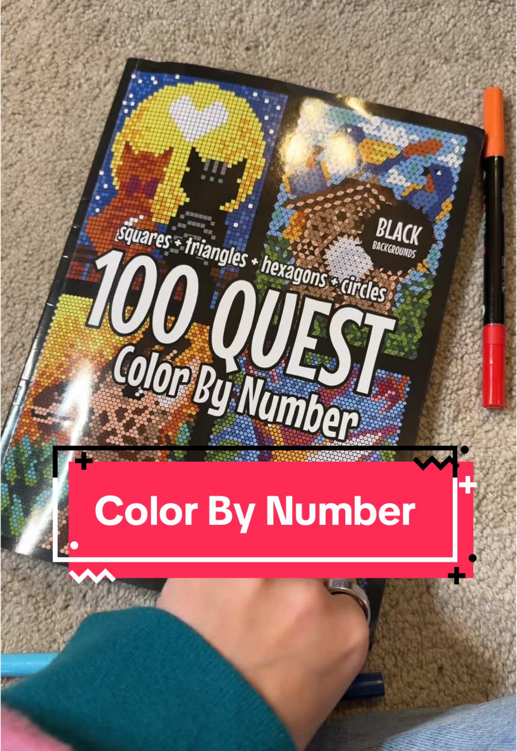 This is the coolest coloring book I’ve ever seen.  #coloring #colortok #coloringtok #colorbynumber #hobbies #adhd #hobby #adhdhobbies #adhdhyperfixation  #TikTokShopBlackFriday #TikTokShopCyberMonday #blackfridaysales #giftguide #giftidea #holidayhaul 