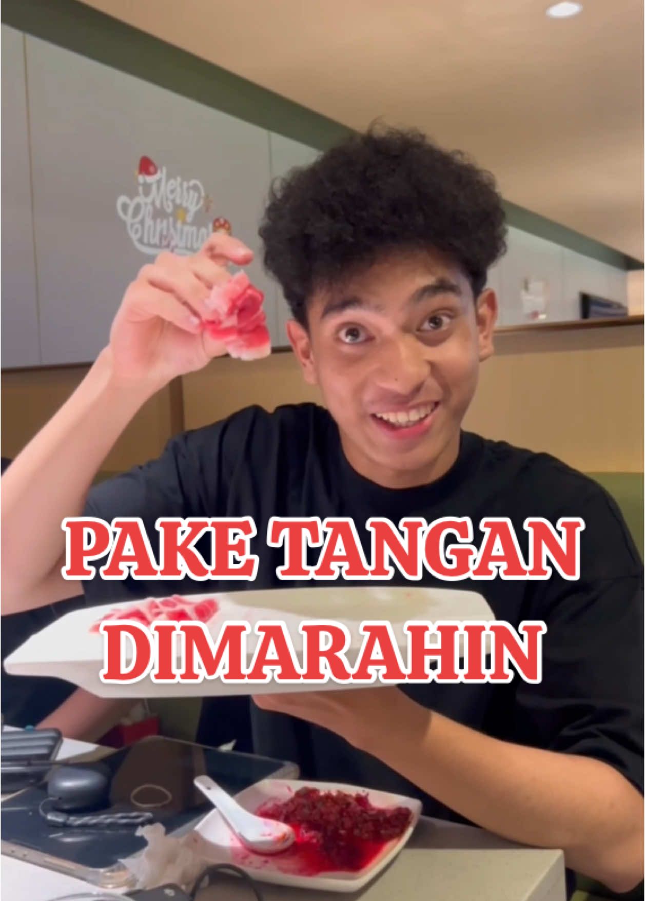 restoran mahal gabole pake tangan ya? #haykelkeriting #dailylife #dailyvlog #kameramencidella 