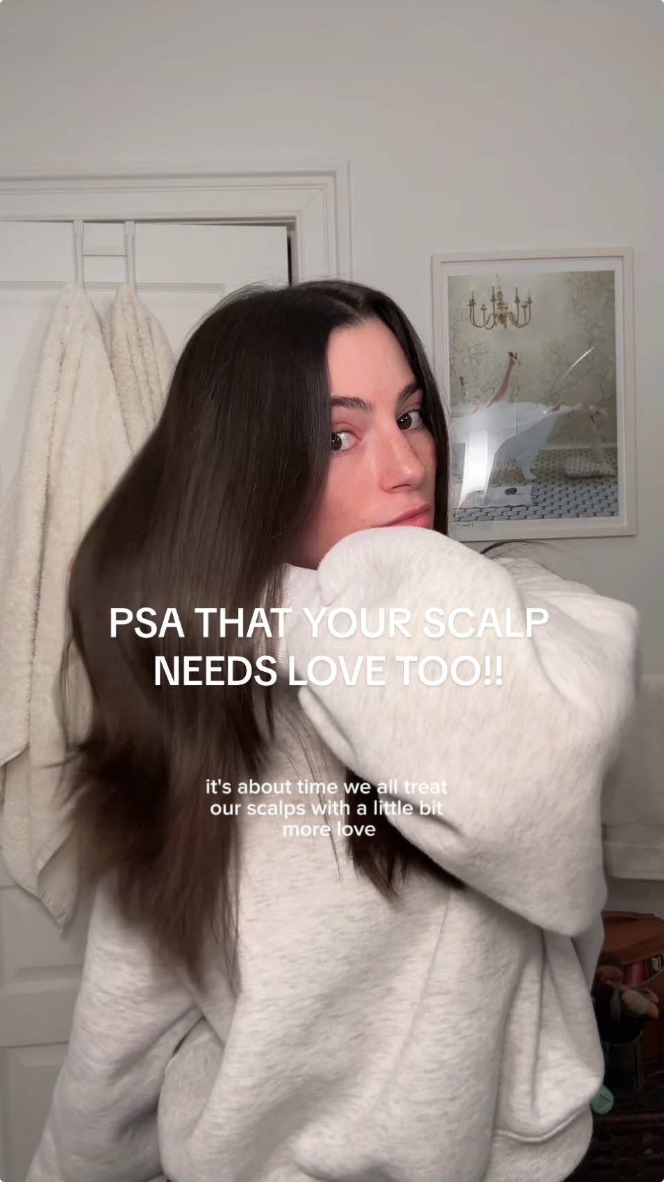 Psa that your scalp needs love too!! #DovePartner @Dove Beauty & Personal Care #TreatYourScalp #DoveScalpCare #haircare #scalpcare #healthyhair 