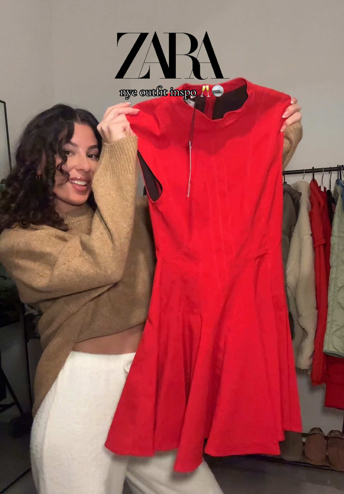 you need this red dress from Zara❣️ code: 8841/460 #zaradress #zarahaul2024 #zaraoutfits #zaraoutfitinspo #zaranewin #newyeareve #outfitinspos 