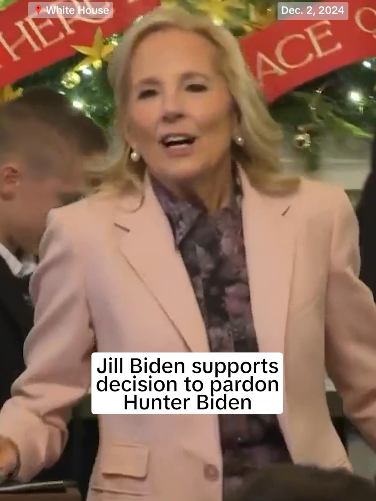 After Hunter #Biden was convicted in June, first lady Jill Biden said the president would not pardon Hunter, as they both “respect the judicial system.” Now, she says she supports Hunter’s pardon.