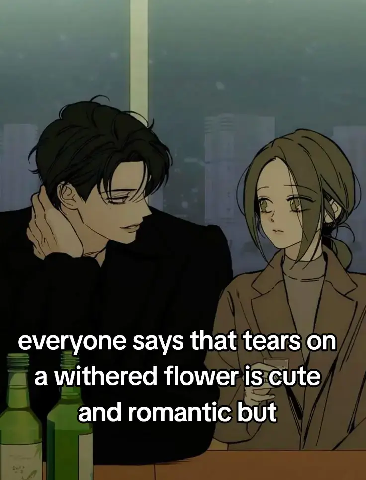 is it only who thinks this story is sad and depressing? // #tearsonawitheredflower #webtoon #Love 