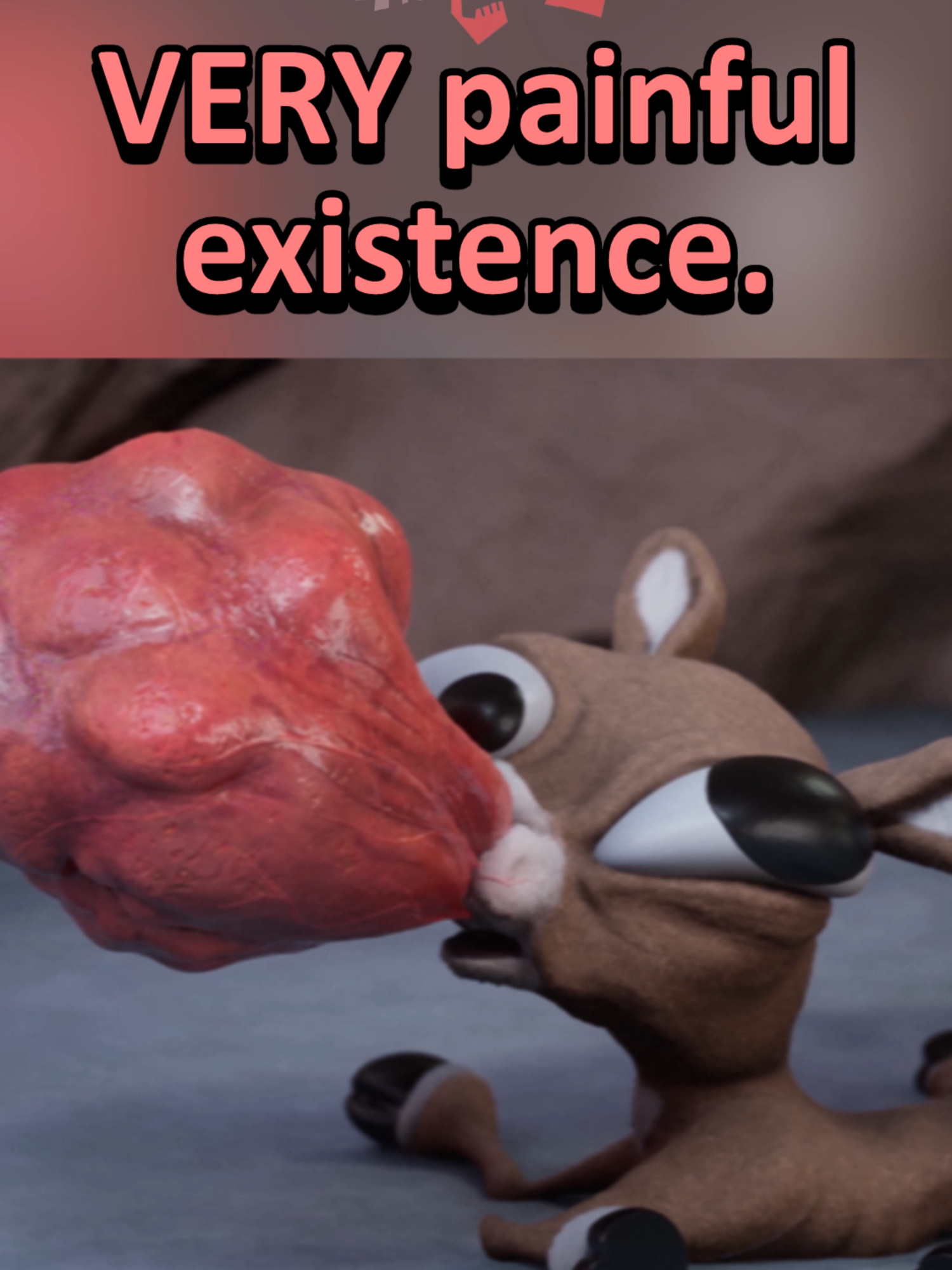 Rudolph gets put down... #flashgitz #animationmeme #christmas #rudolph #stopmotion