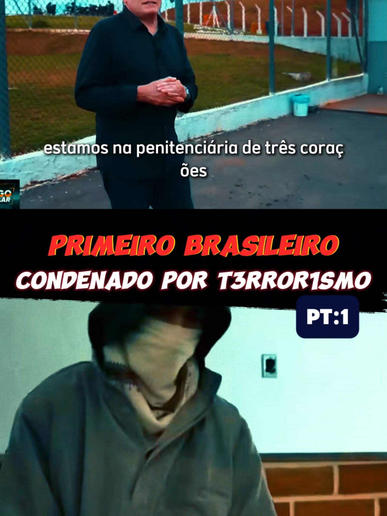 Primeiro brasileiro condenado por t3rr0r1smo. #cadeia #sinistro #prisao #bizarro