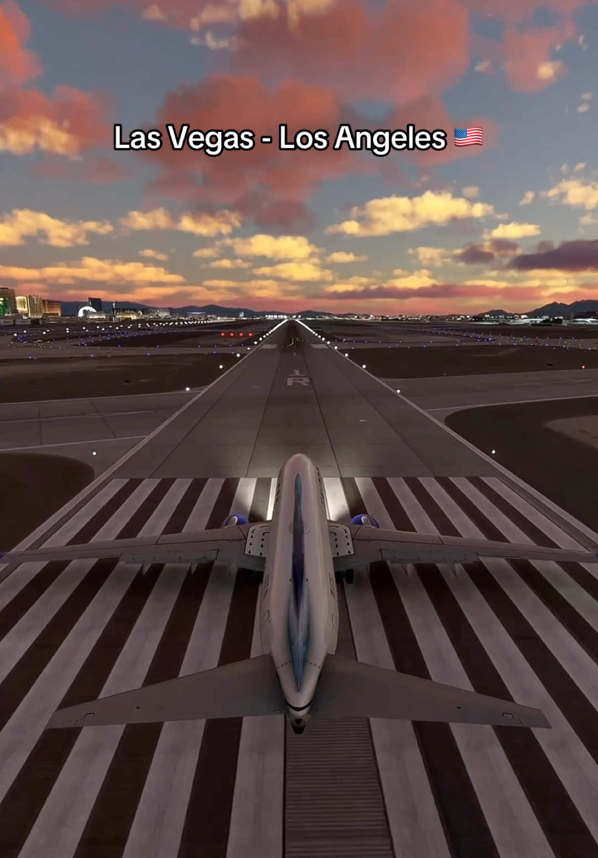 United Airlines Flight From Las Vegas to Los Angeles #aviation #aviationlovers 