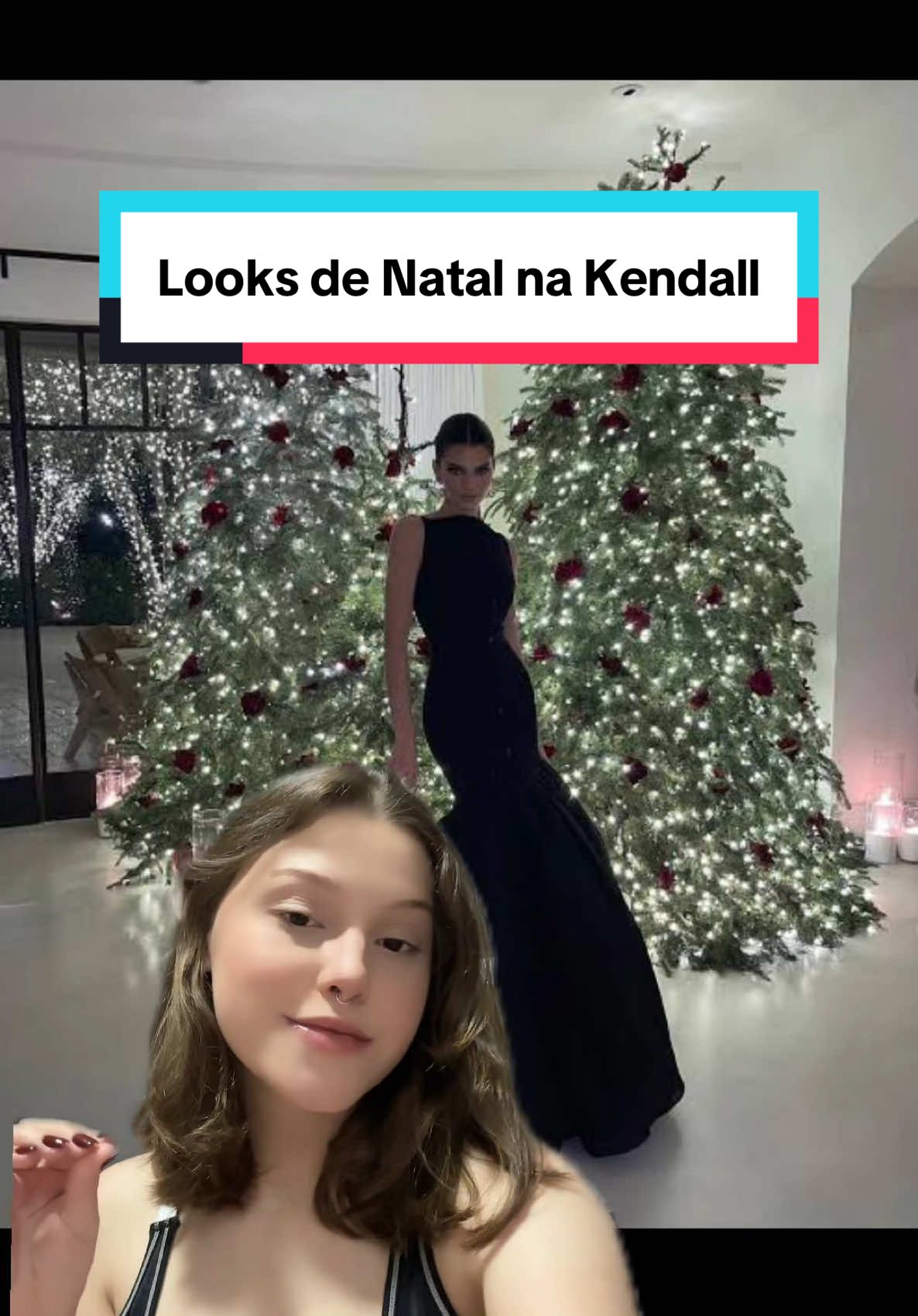 Linha do tempo dos looks de Natal na Kendall Jenner | #kendalljenner #kendalljennerlook #kardashians #jenner #kyliejenner #natal #holiday  