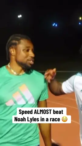 Speed turned on the jets 😦 (via @MrBeast) #speed #noahlyles #olympics #mrbeast #sports 