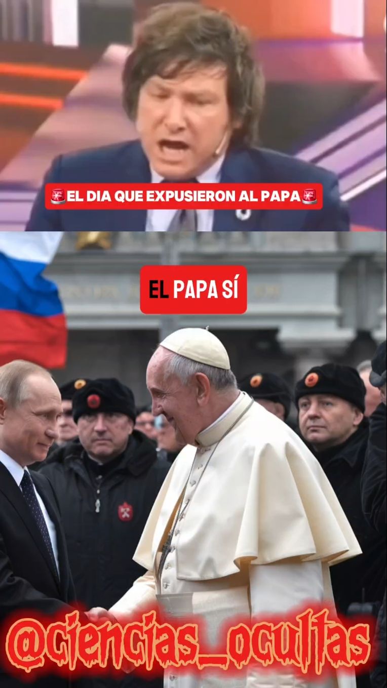 El dia que expusieron al Papa y al vaticano. secretos del vaticano. #papa #vatican #secretos #ciencias_ocultas 