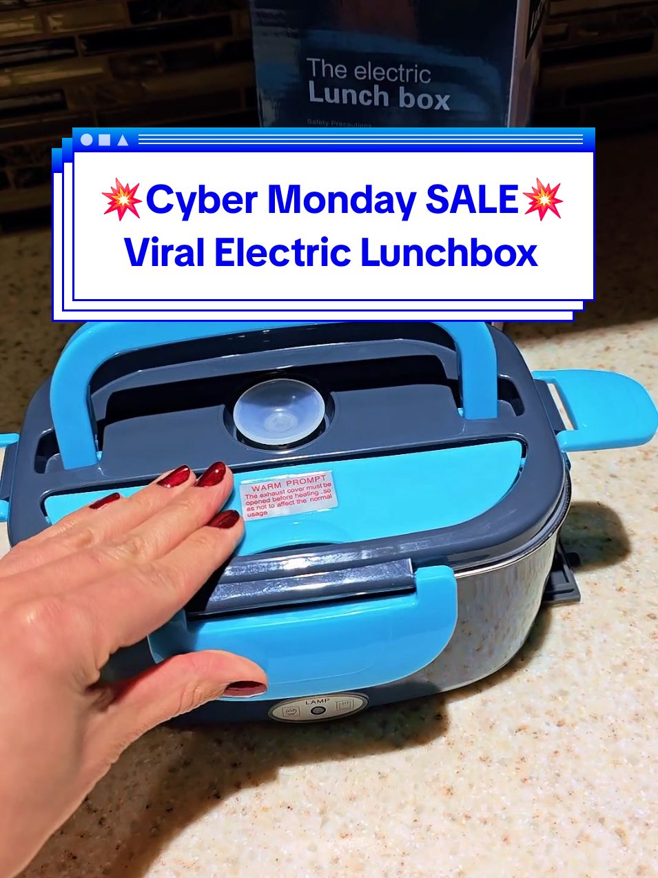 Grab one while they're on sale! #electriclunchbox #cybermonday #ttshop #sale #TikTokShop #ttshopdeals #cybermondayfinds #fyp #CapCut 