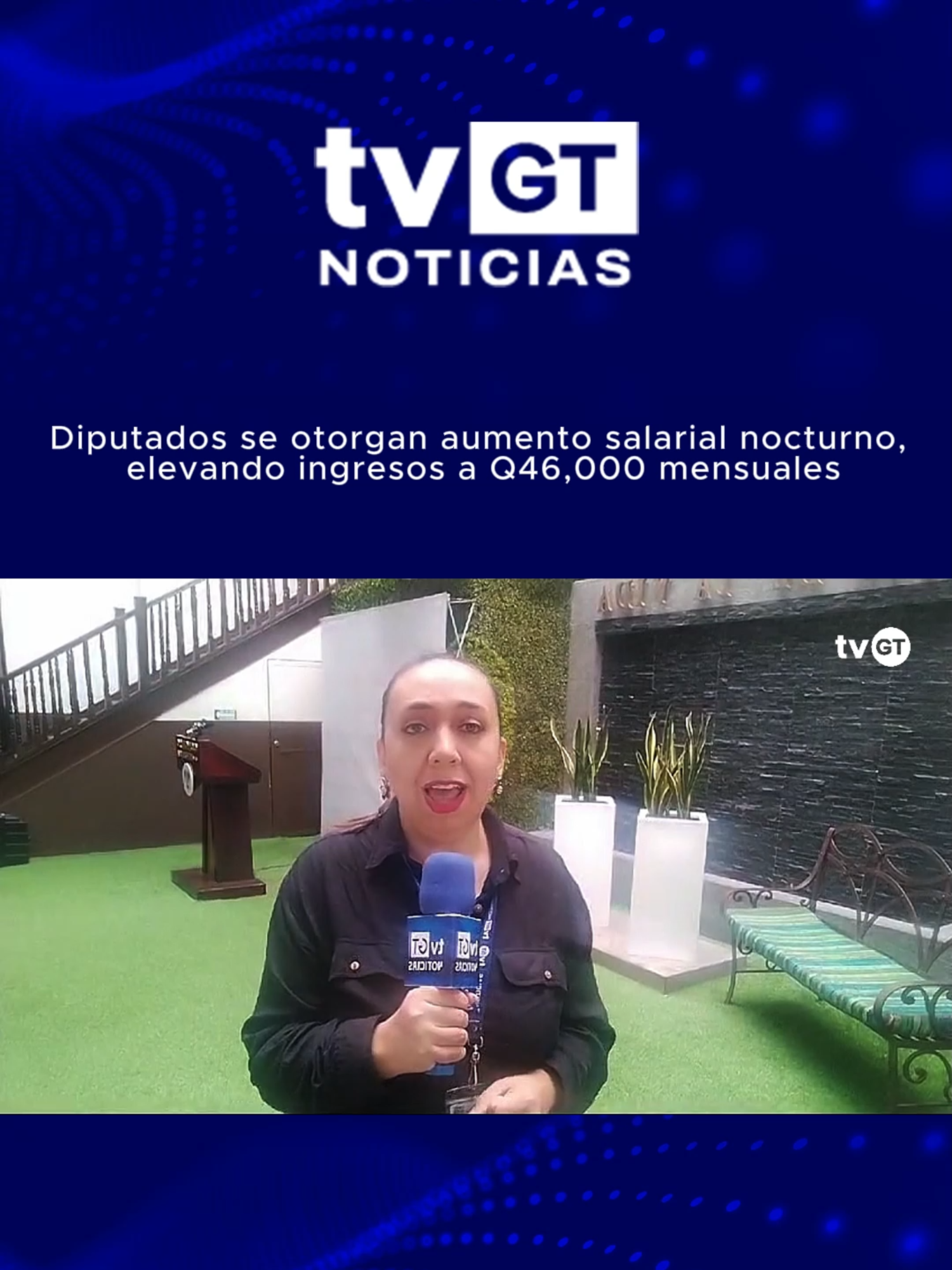 Diputados se otorgan aumento salarial nocturno, elevando ingresos a Q46,000 mensuales. #tvgt #Guatemala #viraltiktokvideo #viral_video