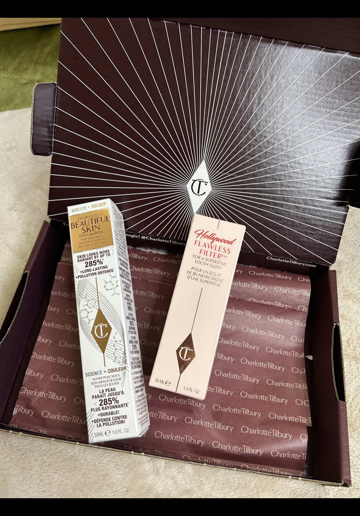 alessandraFAJQV for £££ off at @Charlotte Tilbury @Charlotte Tilbury Beauty 🫶🏽 my go to complexion products #makeup #beauty #charlottetilburymakeup #foundation 