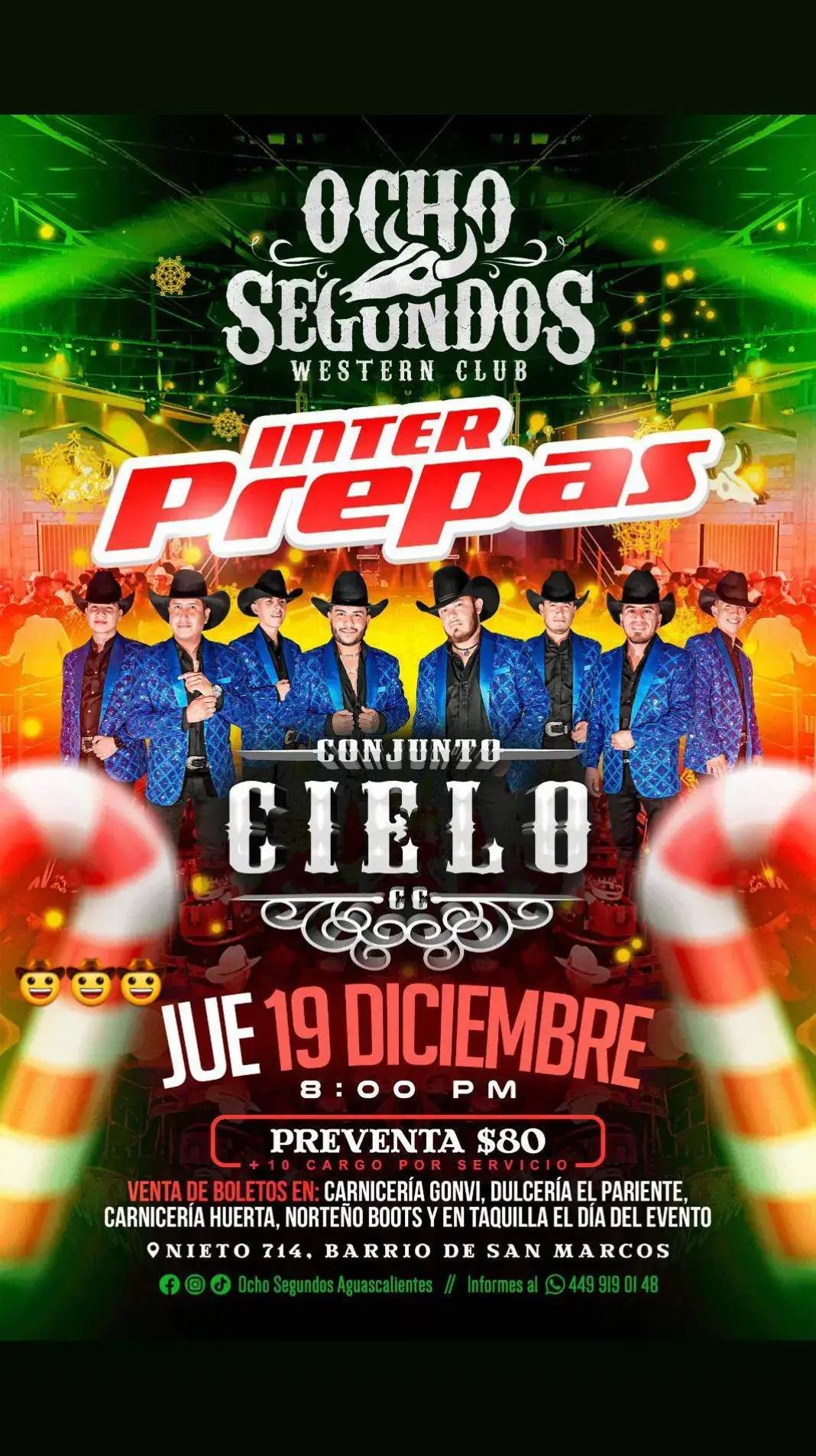 @OCHOSEGUNDOSAGS @ElConjuntoCielo  ... #norteñas #aguascalientes #bailes #huapangosperros #vaqueros #bailado #ochosegundos #ochosegundosaguascalientes 