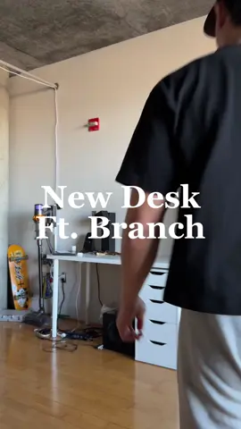 I’m super happy with this new standing desk, I’ve been wanting one for a while and I love the color and how well built it is.  Thanks to @Branch for sending one over!  Check out the link in my linktree to get 5% off your purchase!  #officebybranch #standingdesk
