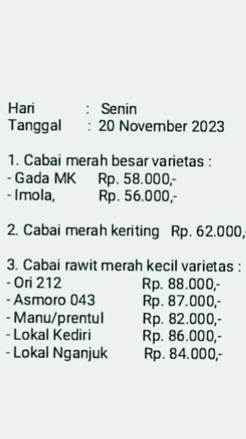 apakah 2025 naik lagi?? #petanimilenial #petanicabe 