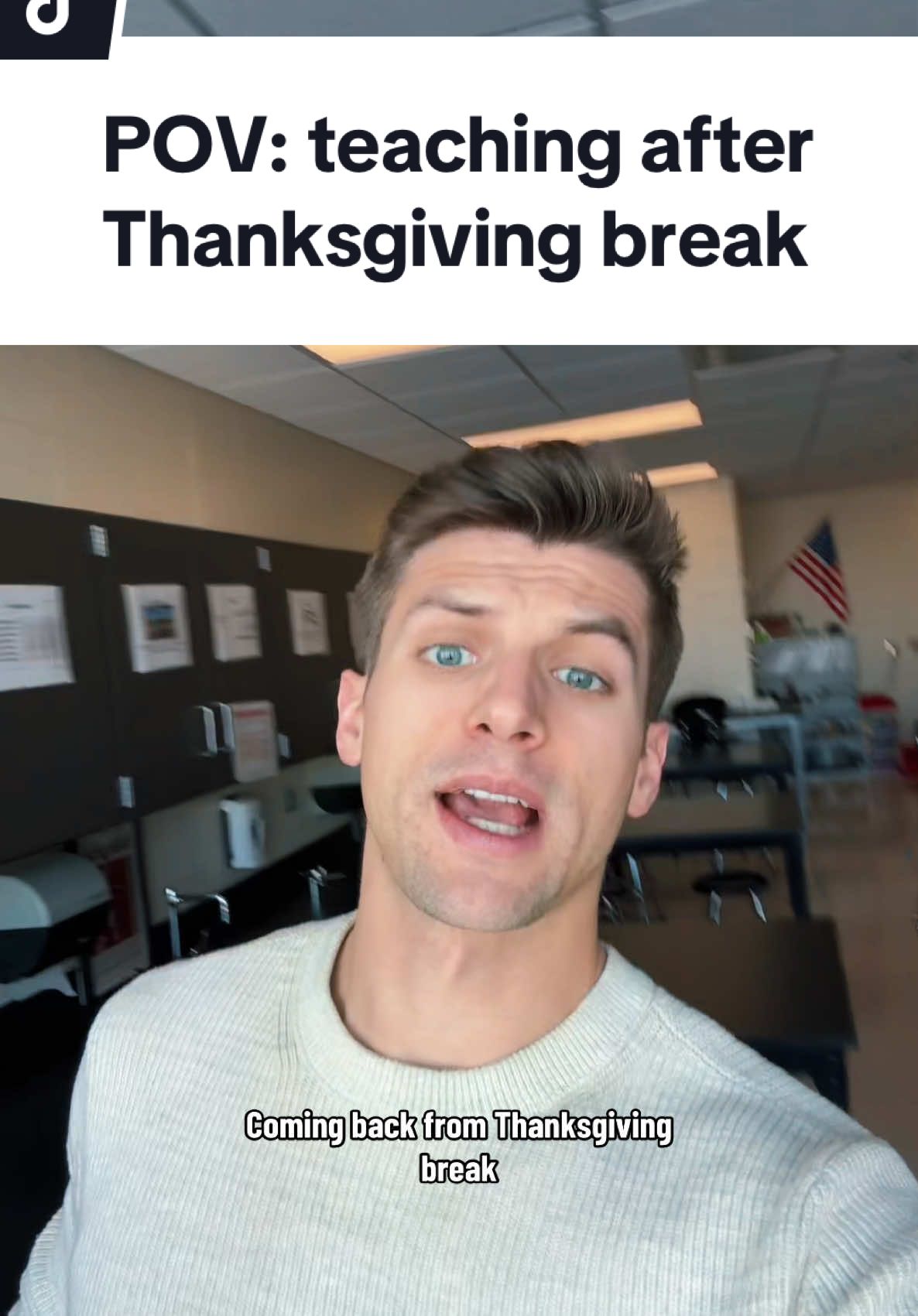 POV: What its like teaching after thanksgiving break #teacher #teachersoftiktok #teacherlife #teacherstruggles 