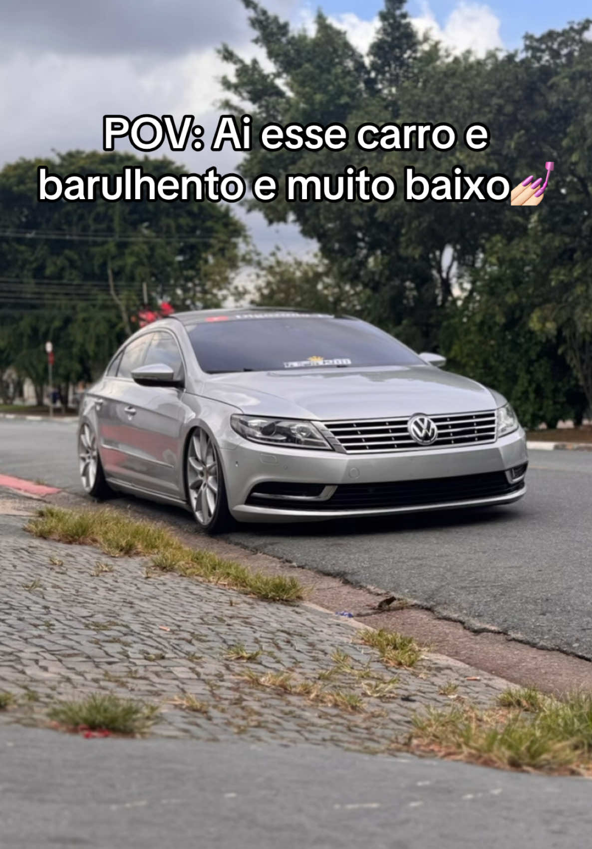 Ah eh conte-me mais..😏 . . #passat #passatvr6 #volkswagenpassat #passatcc #carrobaixo 