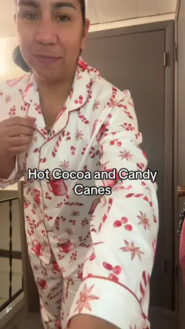 Hot Cocoa and Candy Canes! #tiktokshop #tiktokaffiliate #tiktokshopcybermonday #holiday #holidayshopping #christmas #christmaspajamas #giftideas #giftsforher 