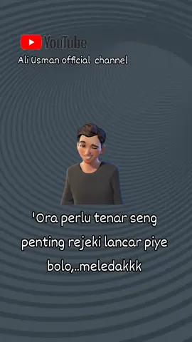 ra perlu tenar,..✍️