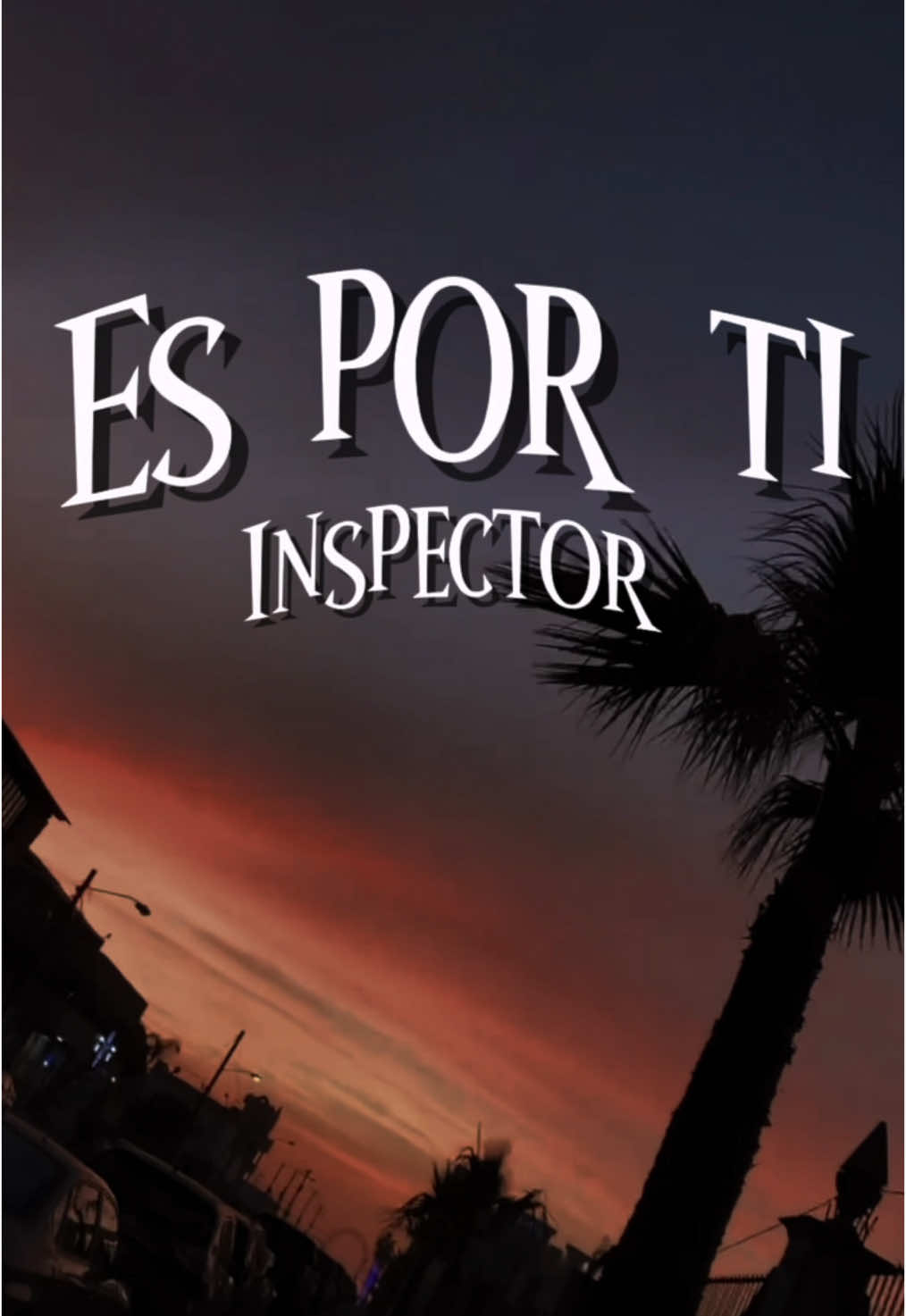 Dia 337/366 subiendo una canción hasta que acabe el año.✨ #musica #inspector #esporti #dedicar 